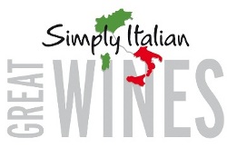 SIMPLY ITALIAN Great wines logo cartina mappa italia